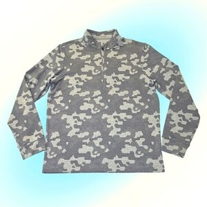 Johnnie-O Gridlock Performance Microfleece 1/4 Zip Golf Pullover